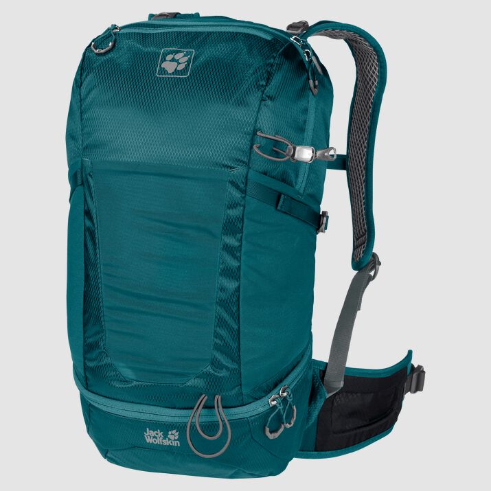 Mochila Senderismo Jack Wolfskin Kingston 22 Hombre Verdes Oscuro Mexico-7981123